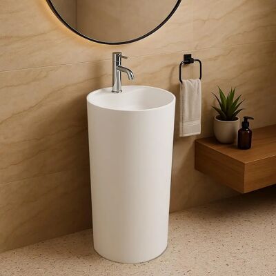 Ambra Modelo Lavabo de Pie - Accesorio para Baño Moderno Ambra Modelo Lavabo de Pie - Accesorio para Baño Moderno