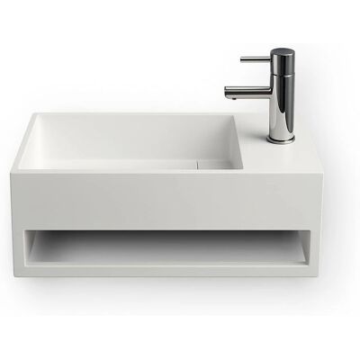 Ambra Mona D - Lavabo Rectangular Suspendido - Baño Ambra Mona D - Lavabo Rectangular Suspendido - Baño