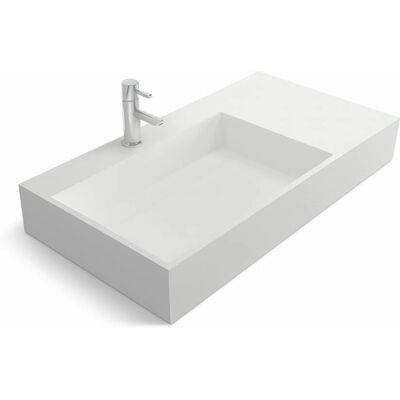 Ambra Fabiola G Lavabo de Superficie Sólida 90cm Ambra Fabiola G Lavabo de Superficie Sólida 90cm
