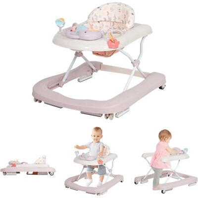 Baby Loopwagen - 3-in-1 verstelbaar en opvouwbaar Baby Loopwagen - 3-in-1 verstelbaar en opvouwbaar