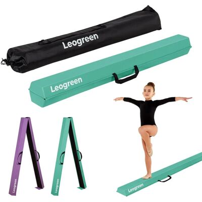 Trave d'Équilibre Leogreen 270cm en PVC - Pliable & Portable - Publicité Trave d'Équilibre Leogreen 270cm en PVC - Pliable & Portable - Publicité