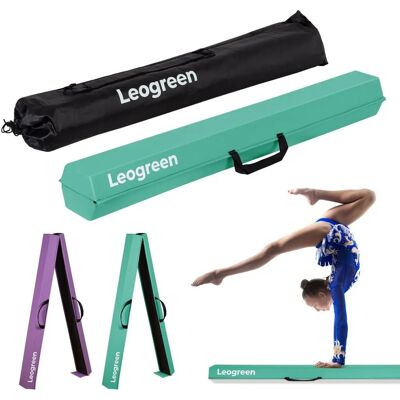 Poutre d'Équilibre Pliable Leogreen - Équipement de Gymnastique - Publicité Poutre d'Équilibre Pliable Leogreen - Équipement de Gymnastique - Publicité