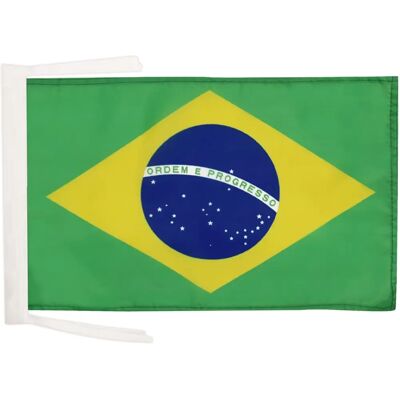 AZ FLAG - Brazíliai zászló 45x30 cm - Polyester - Zászló AZ FLAG - Brazíliai zászló 45x30 cm - Polyester - Zászló