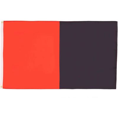 Bandiera in poliestere rossa e nera AZ FLAG - 150x90 cm Bandiera in poliestere rossa e nera AZ FLAG - 150x90 cm