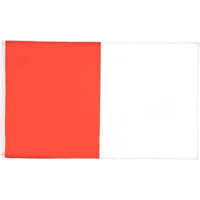 AZ FLAG Rood en Wit Vlag - 150x90cm AZ FLAG Rood en Wit Vlag - 150x90cm