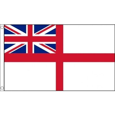 Royal Navy Fehér Zászló - 250x150cm Tengerészeti Katonai Zászló Royal Navy Fehér Zászló - 250x150cm Tengerészeti Katonai Zászló
