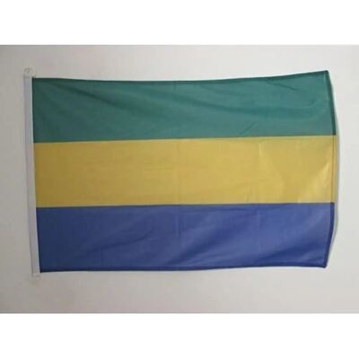 Az Flag - Gabon Flag - 90x60 cm - Outdoor - Flag - Publicité Az Flag - Gabon Flag - 90x60 cm - Outdoor - Flag - Publicité