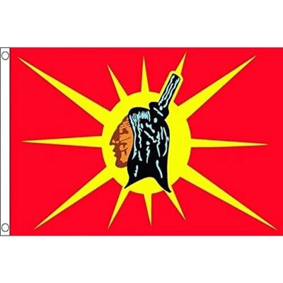 Az Flag - Mohawks 150x90 cm - Iroquois Mohawks - Drapeau - Publicité Az Flag - Mohawks 150x90 cm - Iroquois Mohawks - Drapeau - Publicité