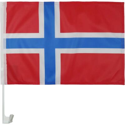 Carflag - Norvigien - 45x30cm - Mesh - Bandera de coche Carflag - Norvigien - 45x30cm - Mesh - Bandera de coche