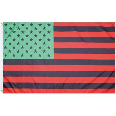 Az Flag - Afro-Amerikaanse US-vlag 150x90cm - vlag Az Flag - Afro-Amerikaanse US-vlag 150x90cm - vlag