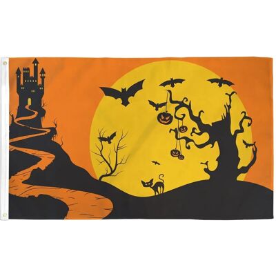 AZ FLAG - Halloween Night of Terror - 150x90 cm - Flag - Publicité AZ FLAG - Halloween Night of Terror - 150x90 cm - Flag - Publicité
