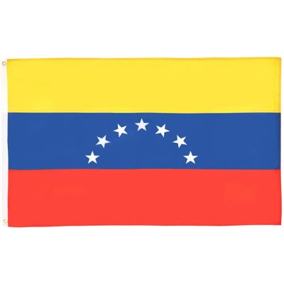 Venezuela - Oud vlag - 90x60cm - Polyester - Vlag Venezuela - Oud vlag - 90x60cm - Polyester - Vlag