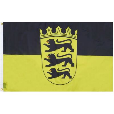 Az - Baden-Württemberg Flag - 90x60cm - polyester - drapeau - Publicité Az - Baden-Württemberg Flag - 90x60cm - polyester - drapeau - Publicité