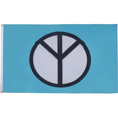 AZ FLAG - Peace - Azul - 90x60 cm - Flag AZ FLAG - Peace - Azul - 90x60 cm - Flag