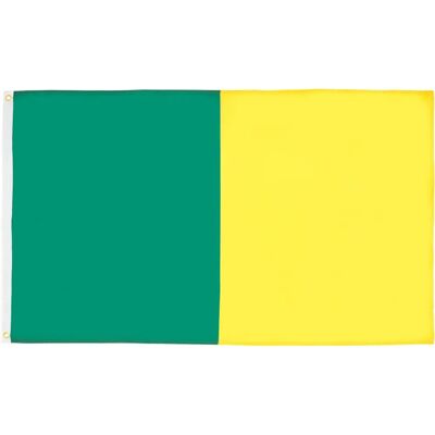 AZ FLAG - Vert Jaune - 90x60 cm - Flag AZ FLAG - Vert Jaune - 90x60 cm - Flag