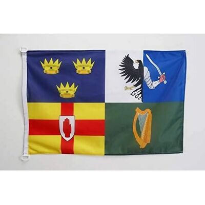 Az Flag Bandera Irlandesa 4 Provincias 90x60cm - Exterior Az Flag Bandera Irlandesa 4 Provincias 90x60cm - Exterior