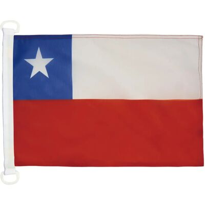 AZ FLAG Drapeau du Chili 45x30 cm 150D polyester bords cousus Drapeau - Publicité AZ FLAG Drapeau du Chili 45x30 cm 150D polyester bords cousus Drapeau - Publicité