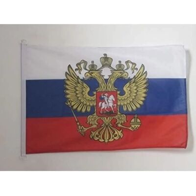 AZ FLAG - Aigle Russie - 45x30cm - Nautique - Flag - Publicité AZ FLAG - Aigle Russie - 45x30cm - Nautique - Flag - Publicité