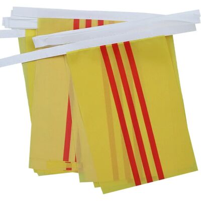 AZ Flag - Vietnam 21x15cm - 6m - 20 drapeaux - Flag garland - Publicité AZ Flag - Vietnam 21x15cm - 6m - 20 drapeaux - Flag garland - Publicité