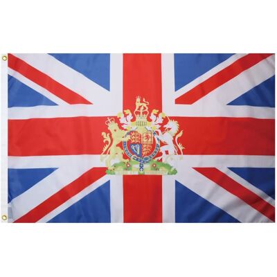 AZ FLAG - UK Crest 150x90 - Polyester 100D - Bandera AZ FLAG - UK Crest 150x90 - Polyester 100D - Bandera