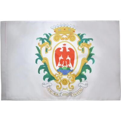 Az Flag Nizza 90x60cm Bandiera con Custodia - Città di Nizza Az Flag Nizza 90x60cm Bandiera con Custodia - Città di Nizza