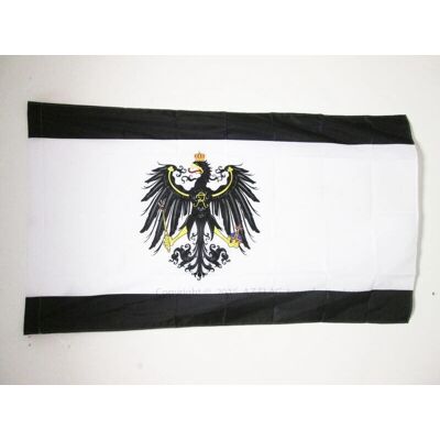 AZ FLAG - Pruisen 1701-1918 - 90x60 cm - Polyester Vlag AZ FLAG - Pruisen 1701-1918 - 90x60 cm - Polyester Vlag