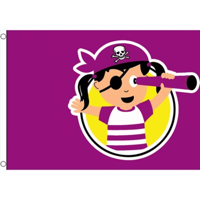Az Flag Piraten Mädchen 150x90cm - Jugend Korsar Flagge - Fahnen Az Flag Piraten Mädchen 150x90cm - Jugend Korsar Flagge - Fahnen