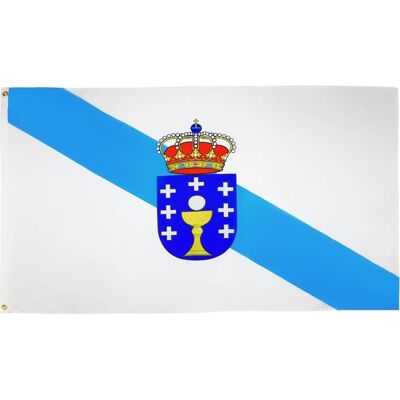 Az Flag - Galicia Flag 150x90 - 150x90cm - Polyester - Flag Az Flag - Galicia Flag 150x90 - 150x90cm - Polyester - Flag