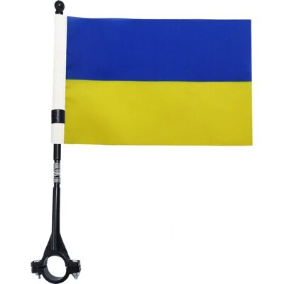 Az - Ukraine Bike Flag - 21x14cm - ukrán - Flag Az - Ukraine Bike Flag - 21x14cm - ukrán - Flag