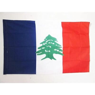 AZ Flag - Grand Liban 1920-1943 - 150x90cm - Drapeau - Publicité AZ Flag - Grand Liban 1920-1943 - 150x90cm - Drapeau - Publicité