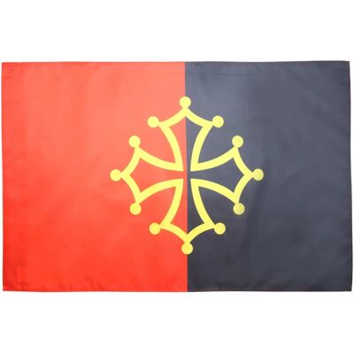 Az Flag Occitanie 90x60cm Zászló - Regionális embléma Az Flag Occitanie 90x60cm Zászló - Regionális embléma
