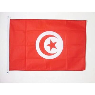 Az Flag - Tunisie 90x60 - 90x60 cm - Exterior - Flag - Publicité Az Flag - Tunisie 90x60 - 90x60 cm - Exterior - Flag - Publicité