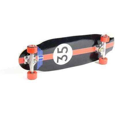 Skateboard Cruiser Tracker 9,25x31,75 Pollici - Ruote Rosse Skateboard Cruiser Tracker 9,25x31,75 Pollici - Ruote Rosse