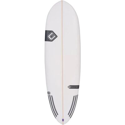 Tabella da Surf Clayton 6'0" Bianco / Grigio - Tavola da Surf Tabella da Surf Clayton 6'0" Bianco / Grigio - Tavola da Surf