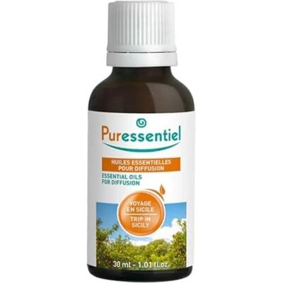 Huile Essentielle Voyage en Sicile Puressentiel - Mélange pour Diffuseur - Publicité Huile Essentielle Voyage en Sicile Puressentiel - Mélange pour Diffuseur - Publicité