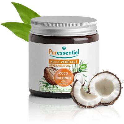Olio Vegetale di Cocco Bio Puressentiel - Ripara e Ricostruisce - 100ml Olio Vegetale di Cocco Bio Puressentiel - Ripara e Ricostruisce - 100ml