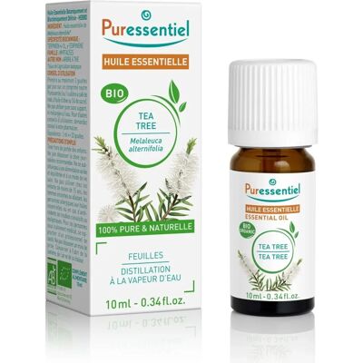 Puressentiel Biologische Tea Tree Essentiële Olie 30ml - Aromatherapie Puressentiel Biologische Tea Tree Essentiële Olie 30ml - Aromatherapie