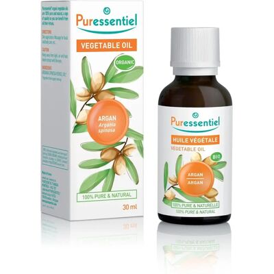 Aceite de Argán Orgánico Puressentiel 50ml - Aceite Vegetal Aceite de Argán Orgánico Puressentiel 50ml - Aceite Vegetal