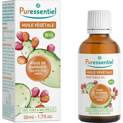 Huile de Figue de Barbarie Bio - Huile Végétale - 50ml - Publicité Huile de Figue de Barbarie Bio - Huile Végétale - 50ml - Publicité