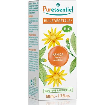Puressentiel Biológiai Arnikaolaj - 50ml - Organikus & Tiszta Puressentiel Biológiai Arnikaolaj - 50ml - Organikus & Tiszta