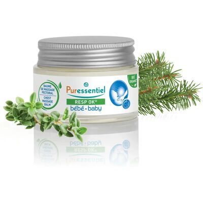 Puressentiel Baba Mellkas- és Pectoralis Masszázs Balzsam - 30ml Puressentiel Baba Mellkas- és Pectoralis Masszázs Balzsam - 30ml