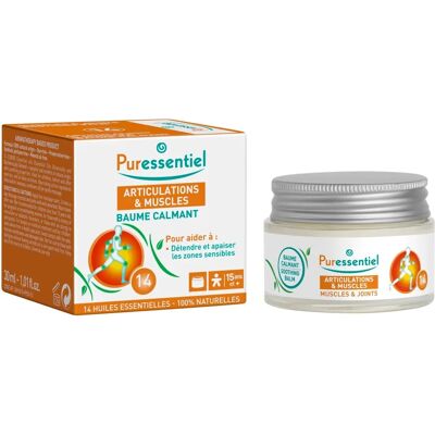 Puressentiel Articulations & Muscles Calming Balm - Joint & Muscle Relief - 30 ml Puressentiel Articulations & Muscles Calming Balm - Joint & Muscle Relief - 30 ml