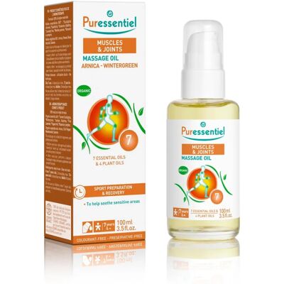 Puressentiel Muscle Strain Massage Oil - Massage Oil Puressentiel Muscle Strain Massage Oil - Massage Oil