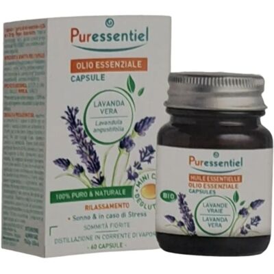 Puressentiel Bio Lavendel Stressabbau Kapseln - Nahrungsergänzungsmittel Puressentiel Bio Lavendel Stressabbau Kapseln - Nahrungsergänzungsmittel