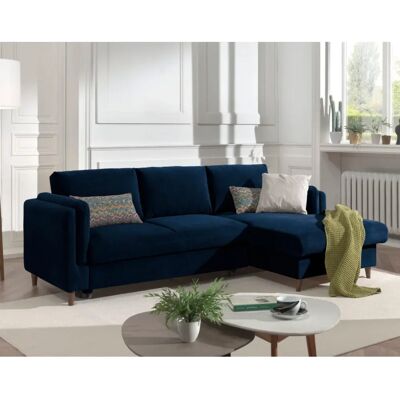 Lisa Design Brooke - Ecksofa - 4 Sitze - Samtvelours - Europa Lisa Design Brooke - Ecksofa - 4 Sitze - Samtvelours - Europa
