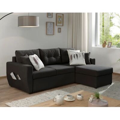Bestmobilier Astoria - Ecksofa - 4 Plätze - Gelb Bestmobilier Astoria - Ecksofa - 4 Plätze - Gelb