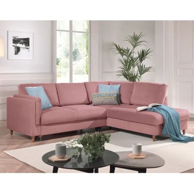 Canapé d'angle Brooke Lisa Design - 5 places - Vert Olive - Publicité Canapé d'angle Brooke Lisa Design - 5 places - Vert Olive - Publicité