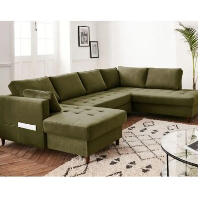 Lisa Design Anna - Samtsofa 7 Sitze - Modern Stil Lisa Design Anna - Samtsofa 7 Sitze - Modern Stil