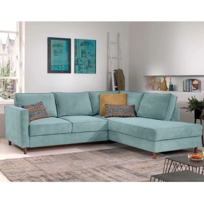Lisa Design Jake - graues Ecksofa - 5 Sitze Lisa Design Jake - graues Ecksofa - 5 Sitze