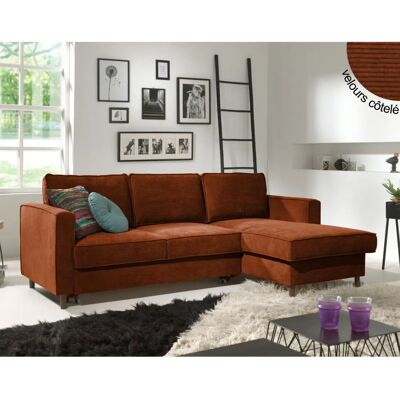 Lisa Design Jake - Ecksofa - 4 Sitze - Grün Lisa Design Jake - Ecksofa - 4 Sitze - Grün
